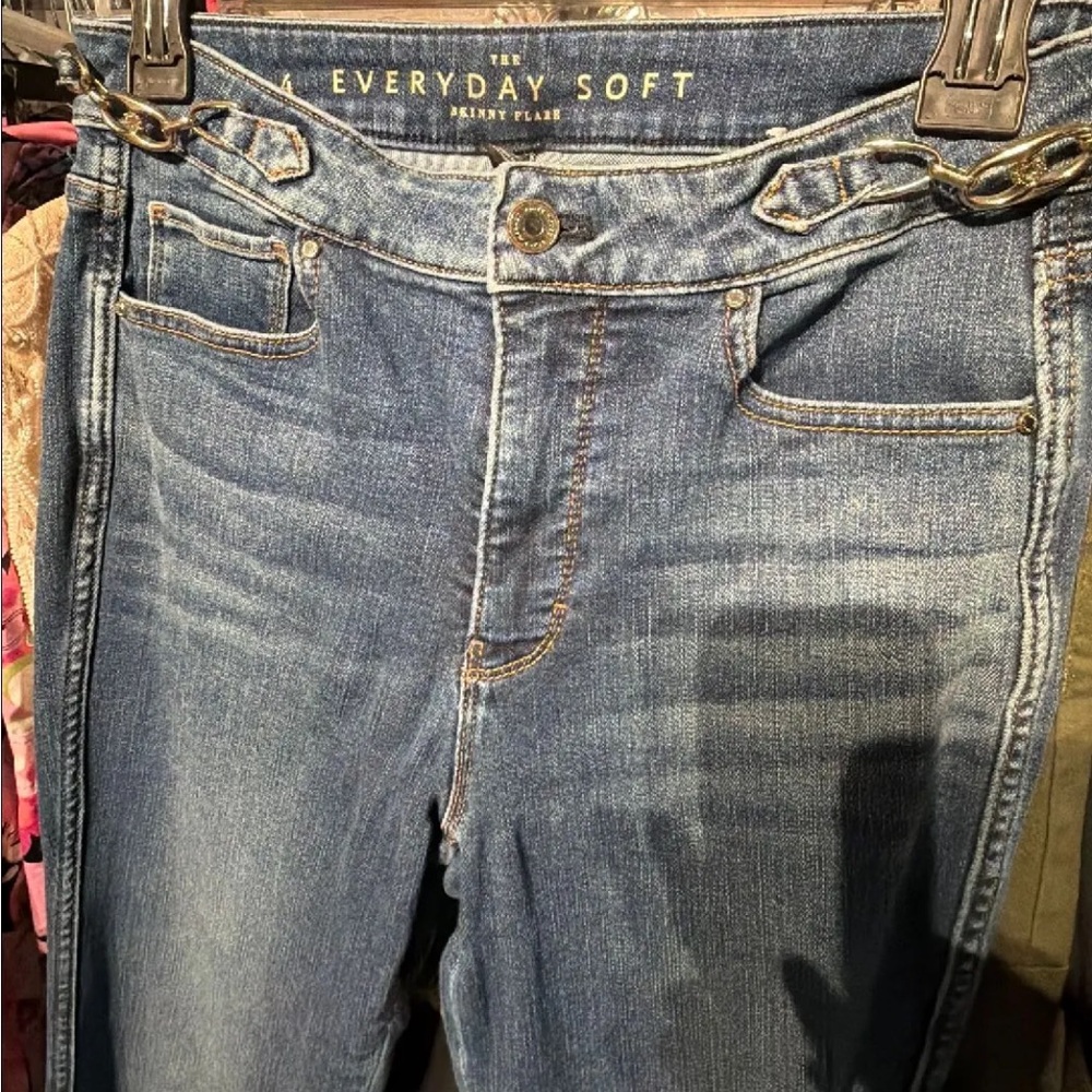 White House Black Market Everyday Soft Straight Leg Jeans